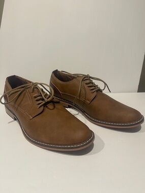 Madden 7.5 Men's Brown Casual dress Derby Shoes Classic Lace-Up brown new